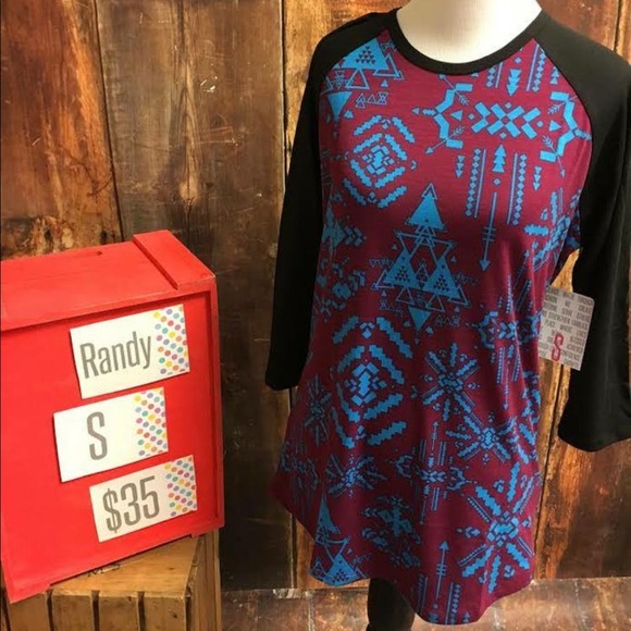 LuLaRoe Tops - NWT Lularoe Randy Shirt Sz Small 🌺