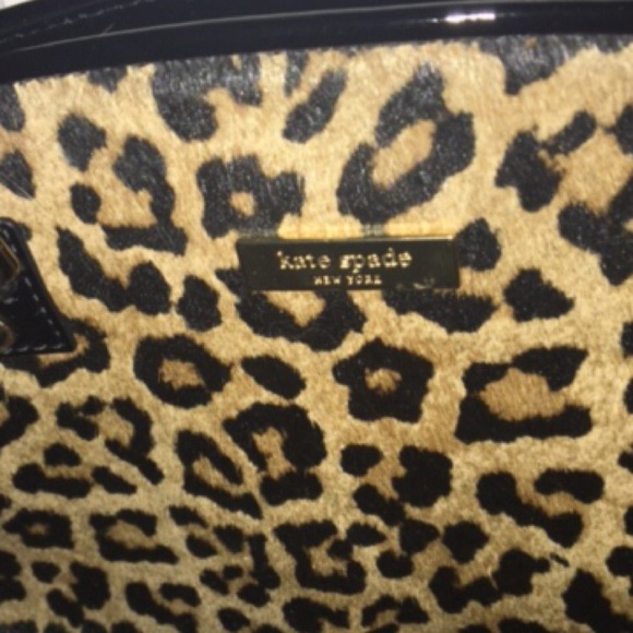 Leopard print Kate spade purse