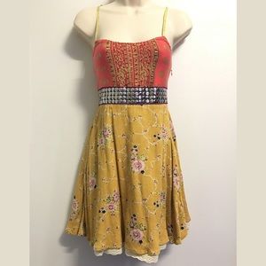 Free People Wildest Dreams Metal Embellished Dress