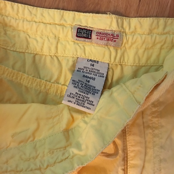 🔥Yellow capris🔥 - Picture 2 of 4