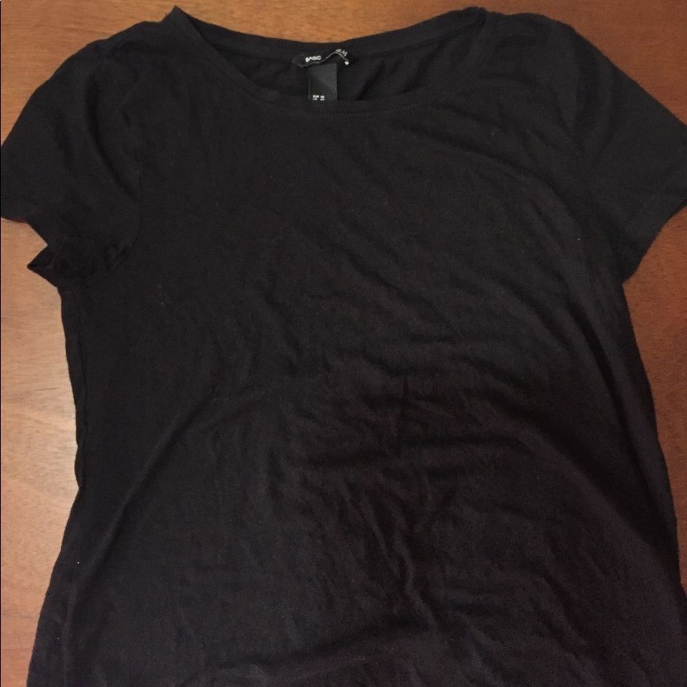 Simple black t-shirt