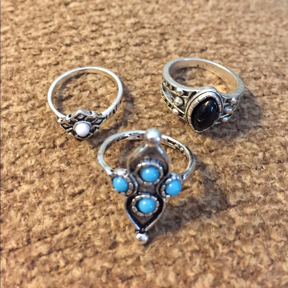 Three beautiful rings