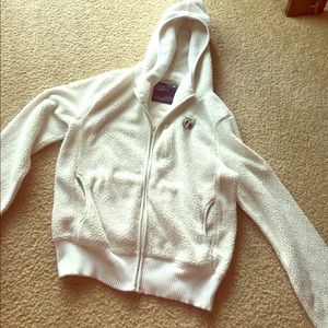 American eagle zip up sweater
