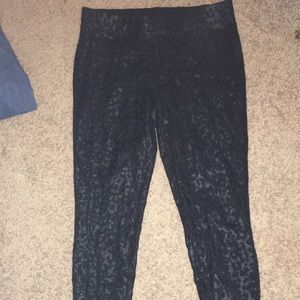 Leopard print leggings