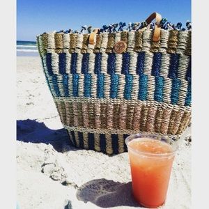 Tory Burch beach tote