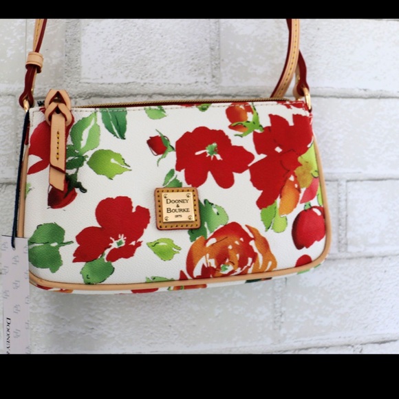 Dooney & Bourke Floral Cross-body Bag NWT - Picture 2 of 7