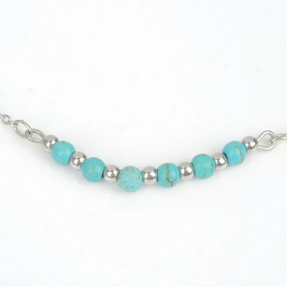 Triple Layer Boho Feather Necklace - Picture 5 of 6