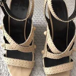 Balenciaga Shoes - Balenciaga Nude City Wedges 40.5 Balenciaga Shoes - Balenciaga Nude City Wedges 40.5