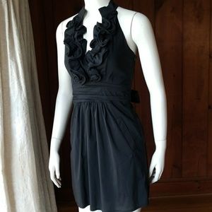 Lucy Paris Black Ruffle dress