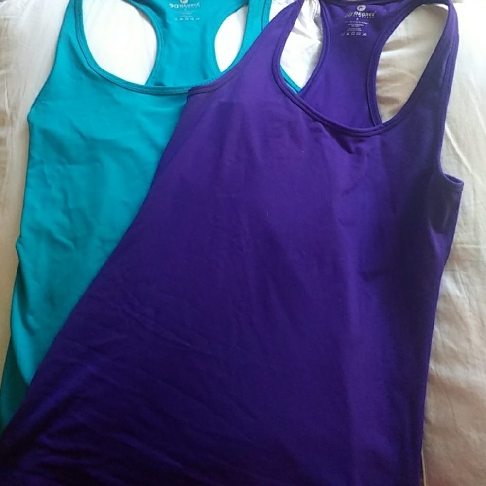Active racerback tanks