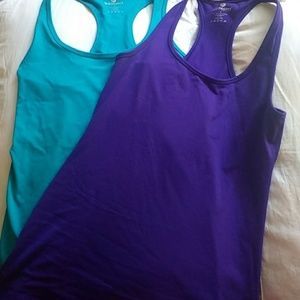 Active racerback tanks