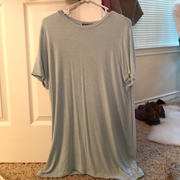 Brandy Melville Dresses & Skirts - Brandy Melville powder blue tee shirt dress