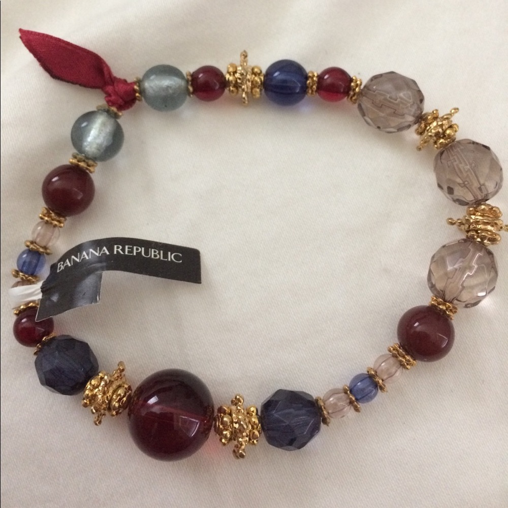 Banana Republic beaded bracelet
