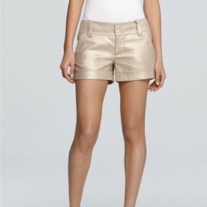 Alice And Olivia Gold Candy Short