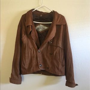 Vintage soft leather jacket size small