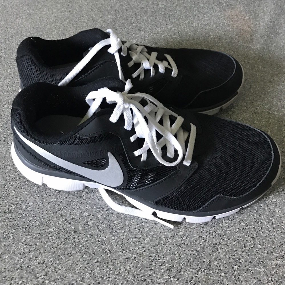 Black Nike sneakers