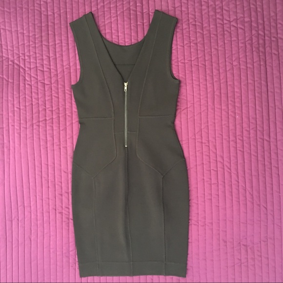 FRENCH CONNECTION Patchwork Bodycon Bandage Dress - Picture 2 of 3