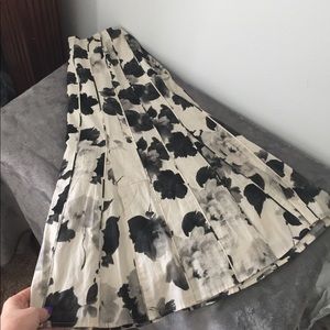Emanuel floral skirt