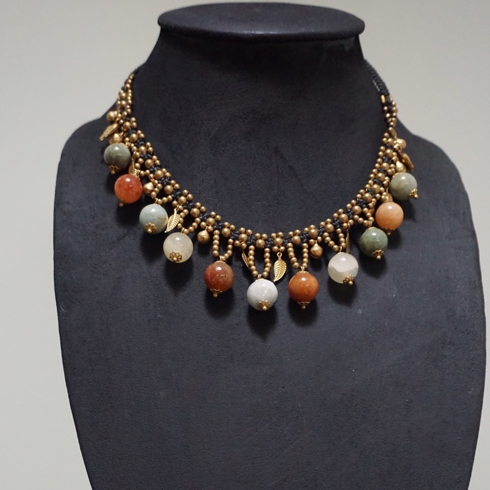 Burma (Myanmar) Jade Handmade set
