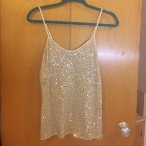 Express Sequin Tank