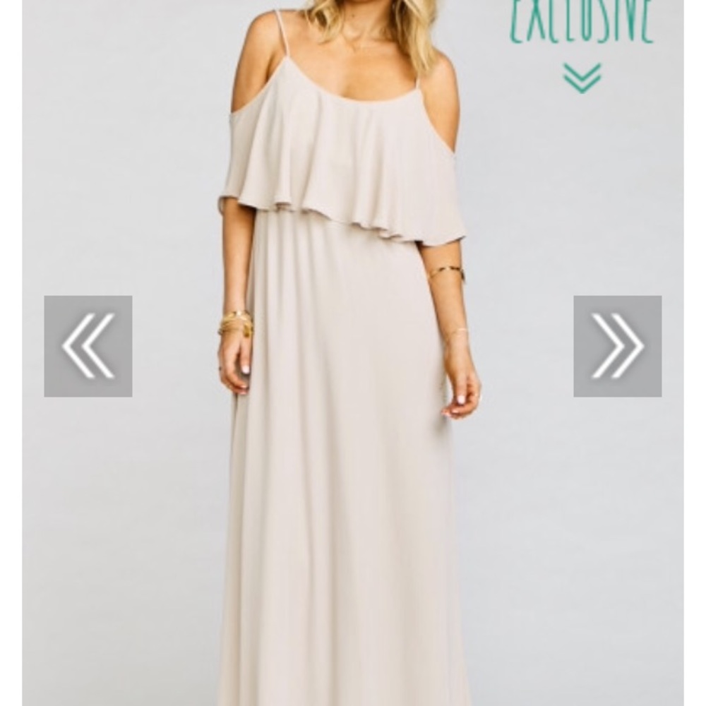 Show me your mumu Caitlin dress - show me the ring