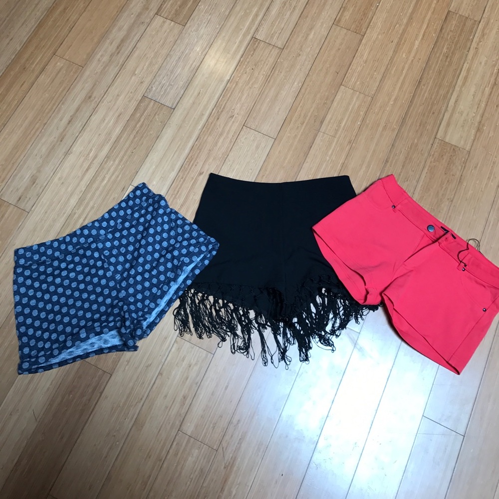 3 pairs shorts bundle