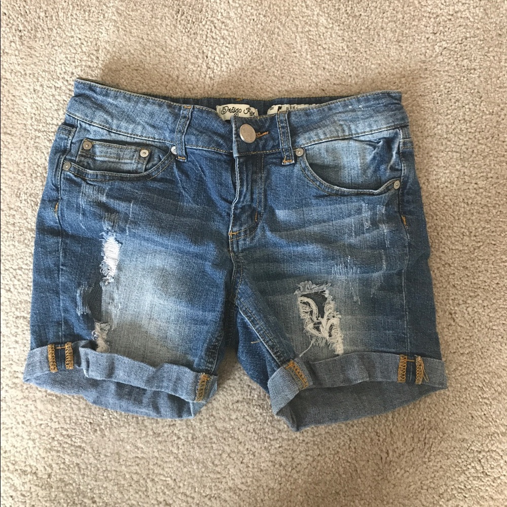Indigo Rein Bermuda Shorts.