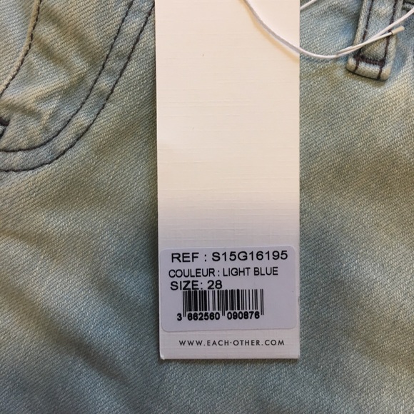 EACH X OTHER light blue denim jeans - Picture 3 of 4