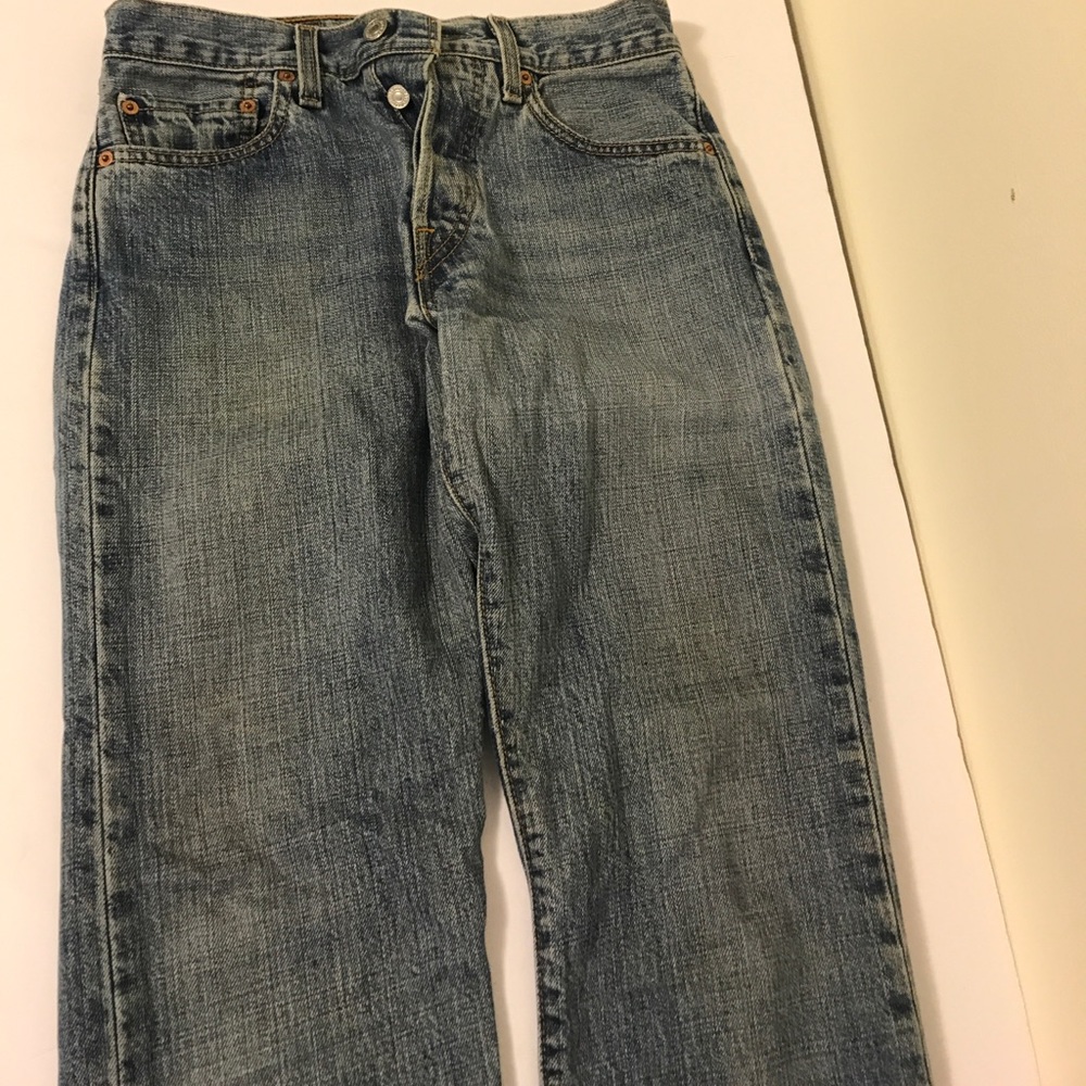 Levi Strauss 501 button up zipper