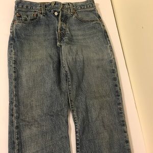 Levi Strauss 501 button up zipper