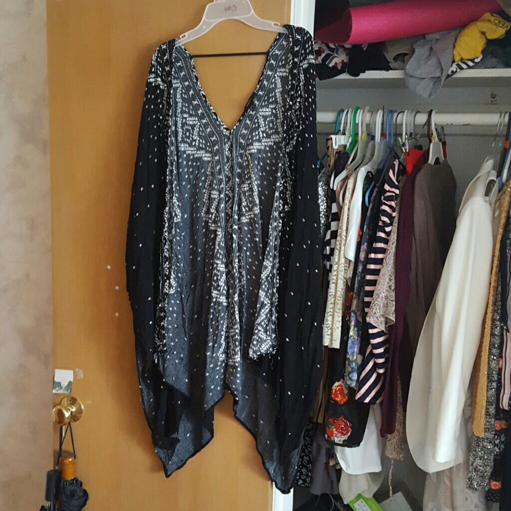 Kimono-style cardigan