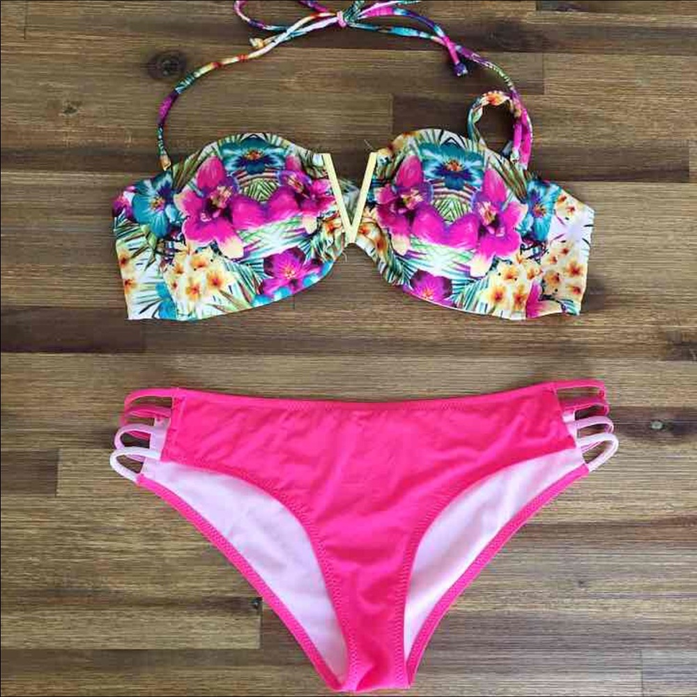 Victoria's Secret Bandeau and H&M bottom
