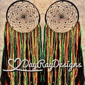 Rasta dreamcatcher gypsy Decore home Decour boho