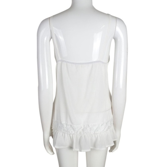 🎉Host pick 2X🎉Sheer crochet chiffon blouse tank - Picture 7 of 8