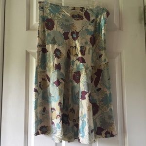SALE!! Bundle 3 for $12 - Silk Floral Skirt
