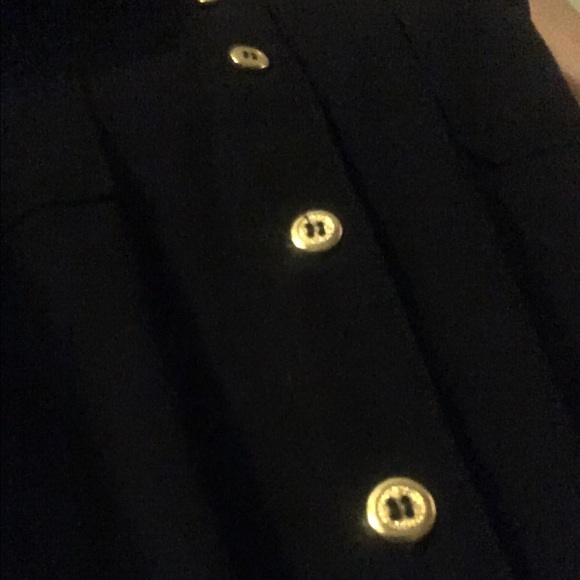 Black Button Up Blouse - Picture 3 of 5