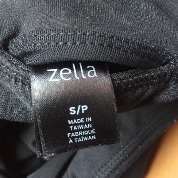 Zella Black Crop Leggings Size S - Picture 4 of 4