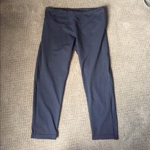 Zella Black Crop Leggings Size S