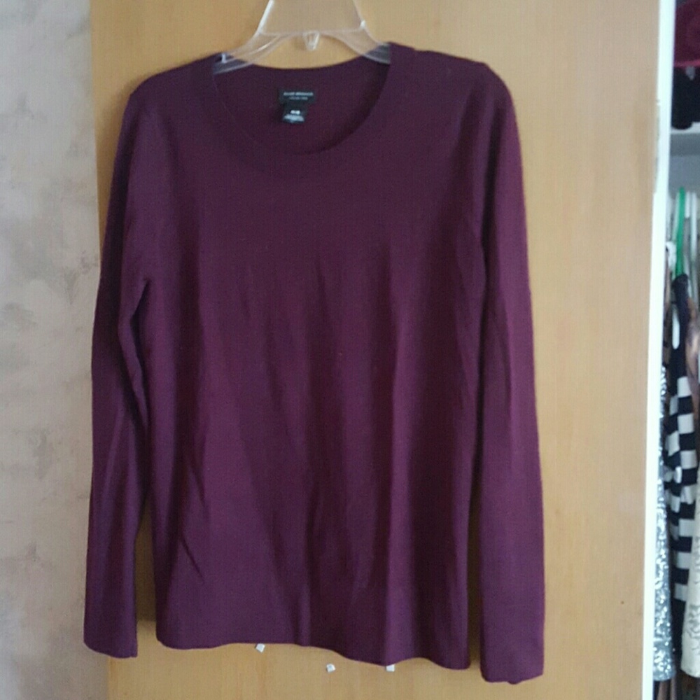 Burgundy italian yarn sweater