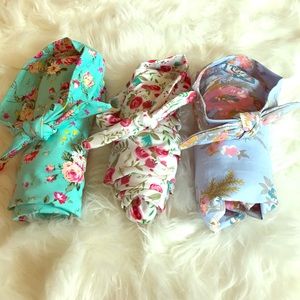 Swaddle Blanket with Matching Headband