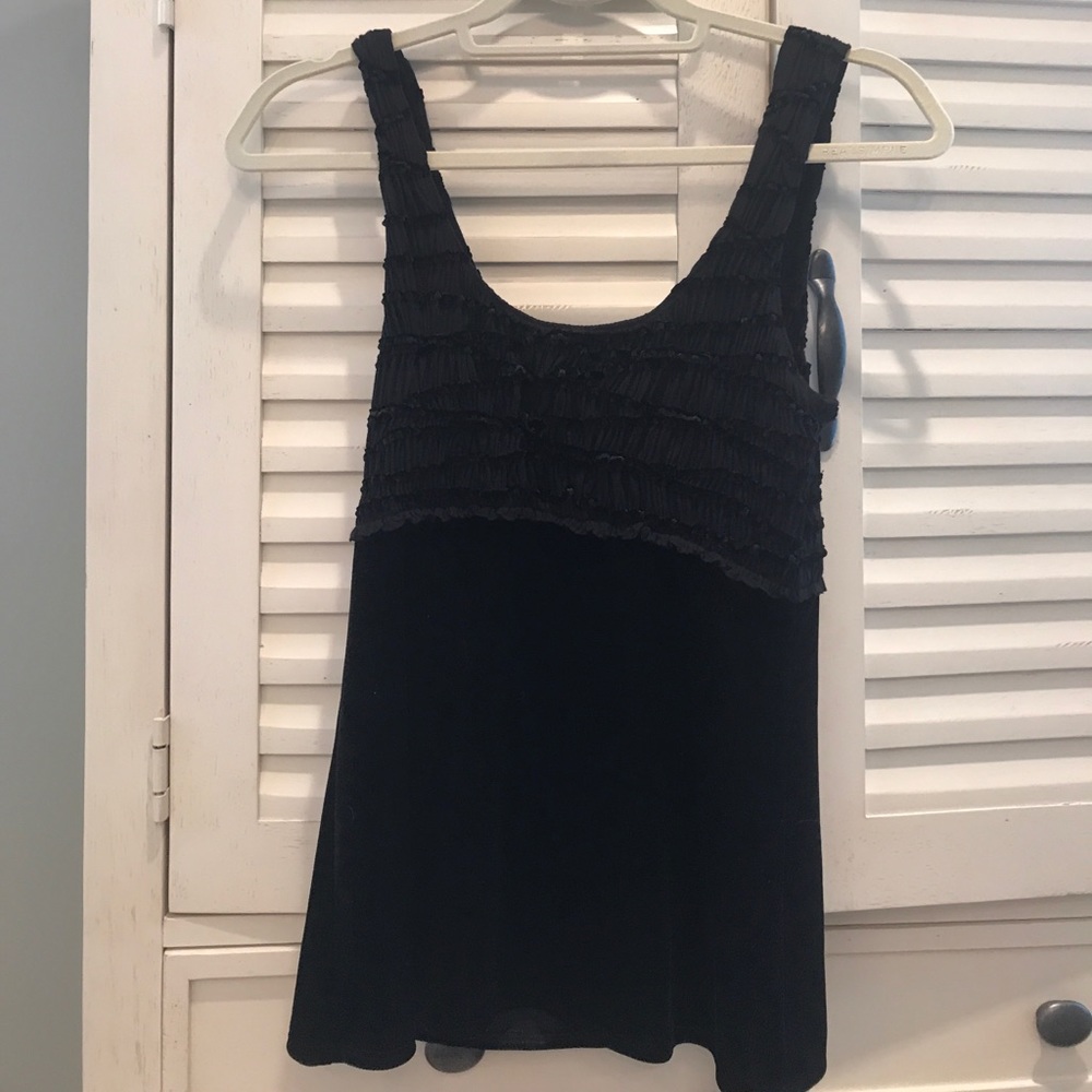 Velvet tank top