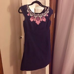 Navy Lilly dress