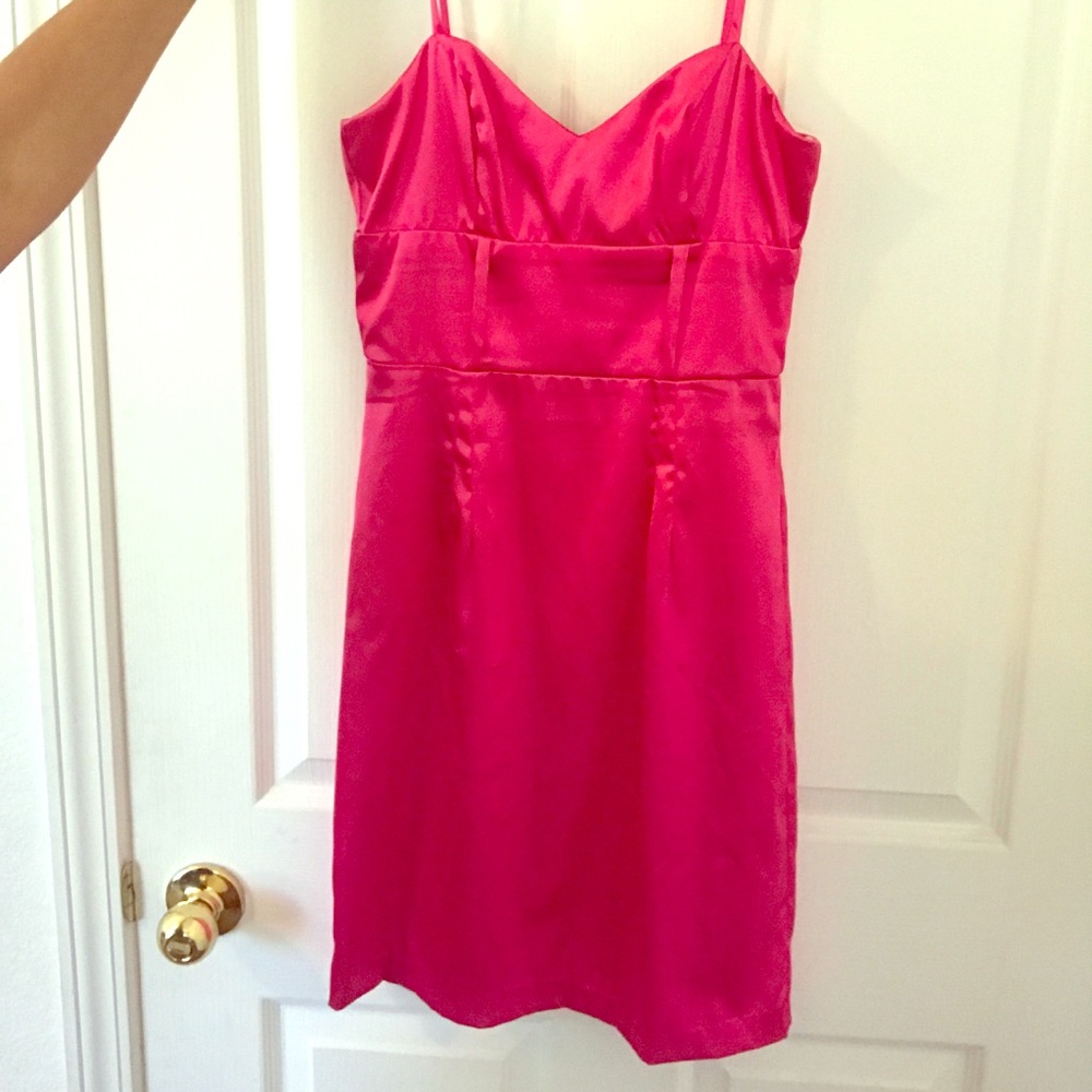 Hot Pink Dress