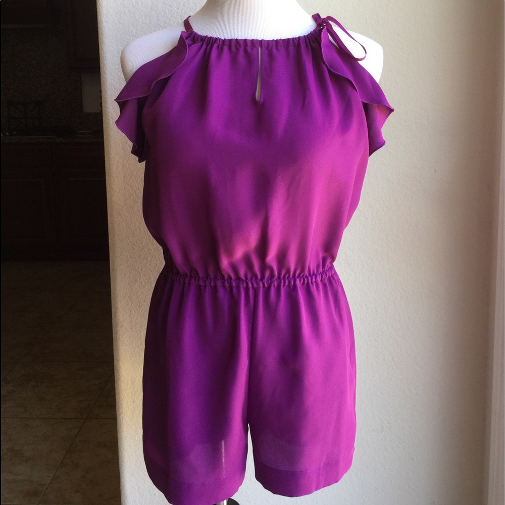 Purple Juicy Couture romper