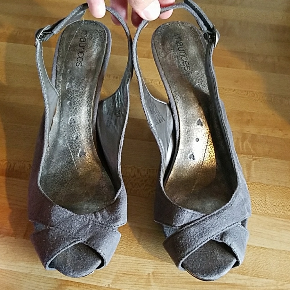 Grey heels