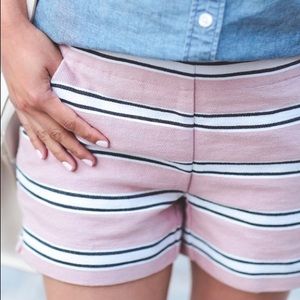 Loft Striped Rivera Short -- NWT