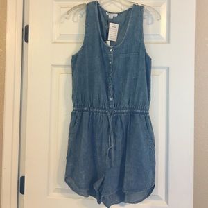 Boutique Denim Romper