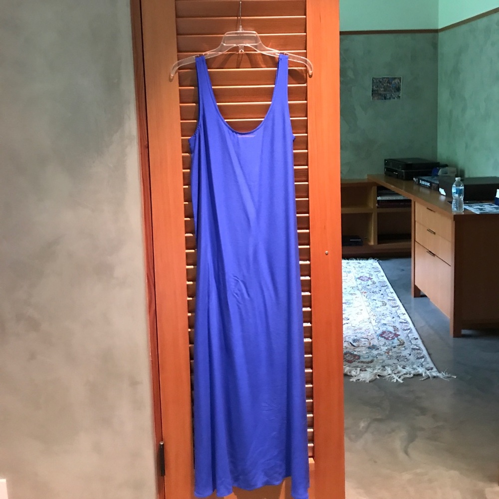 Royal blue maxi dress