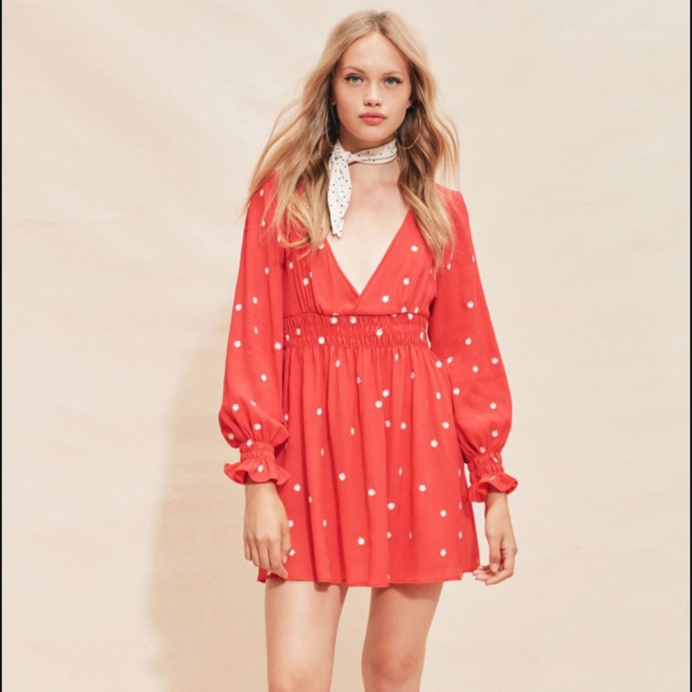 HP 7/2🔥For Love & Lemons Chiquita Dress - Picture 3 of 8