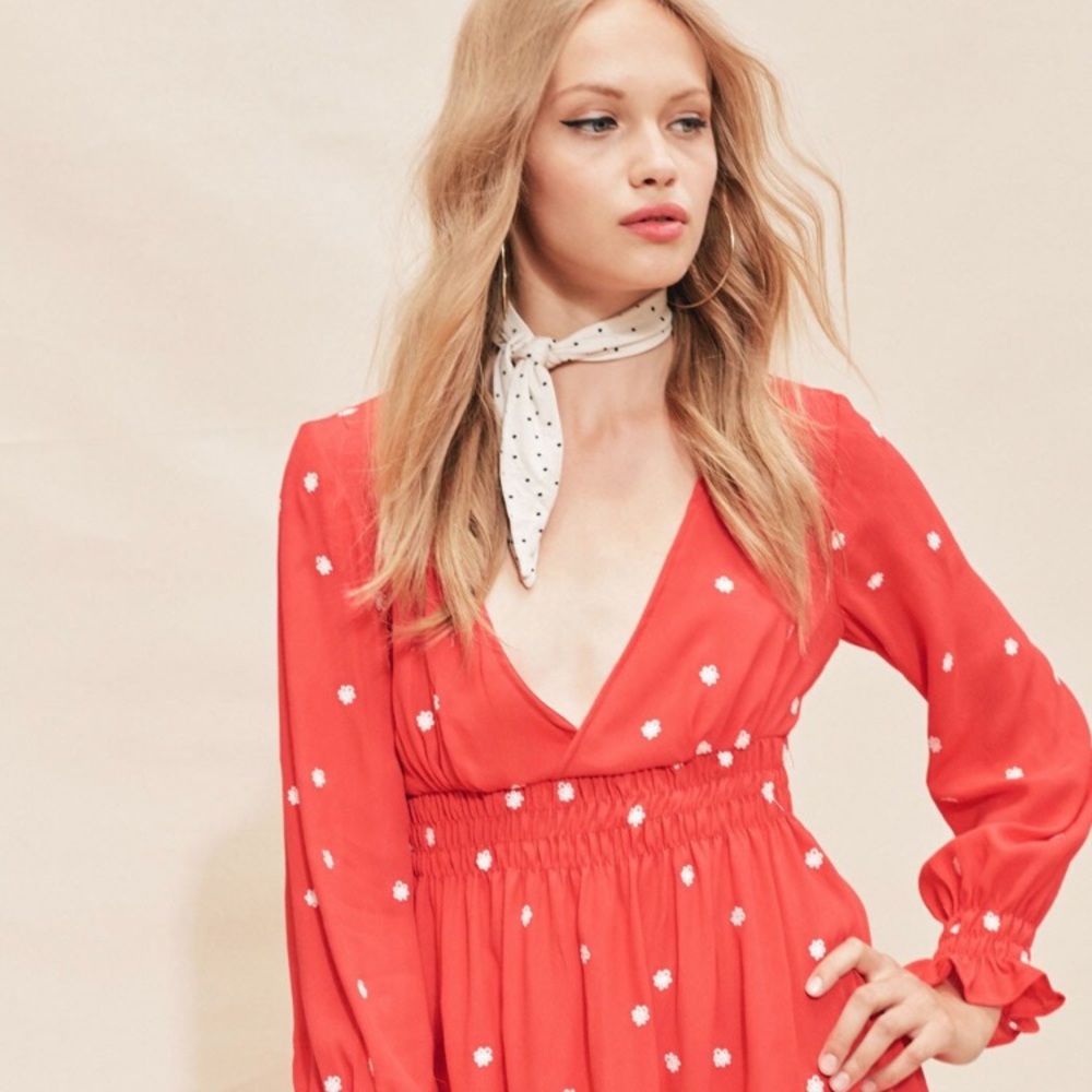 HP 7/2🔥For Love & Lemons Chiquita Dress - Picture 4 of 8